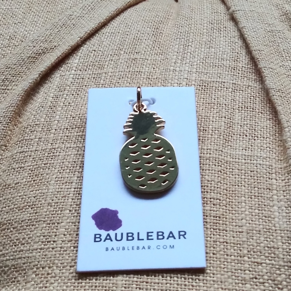 New! Baublebar Pineapple Charm